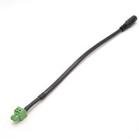 Best Quality 5.08mm 2 poles green connector DC5.5*2.1 mm barrel plug power supply adapter cable NGD-036 Oem-Nangudi